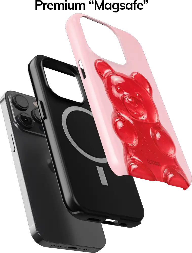 Telefono dėklas - Gummy Bear Red