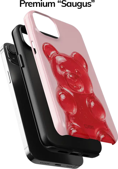 Telefono dėklas - Gummy Bear Red