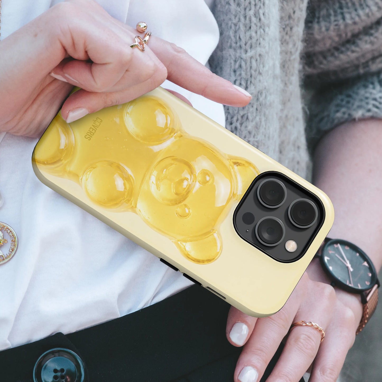 Telefono dėklas - Gummy Bear Yellow