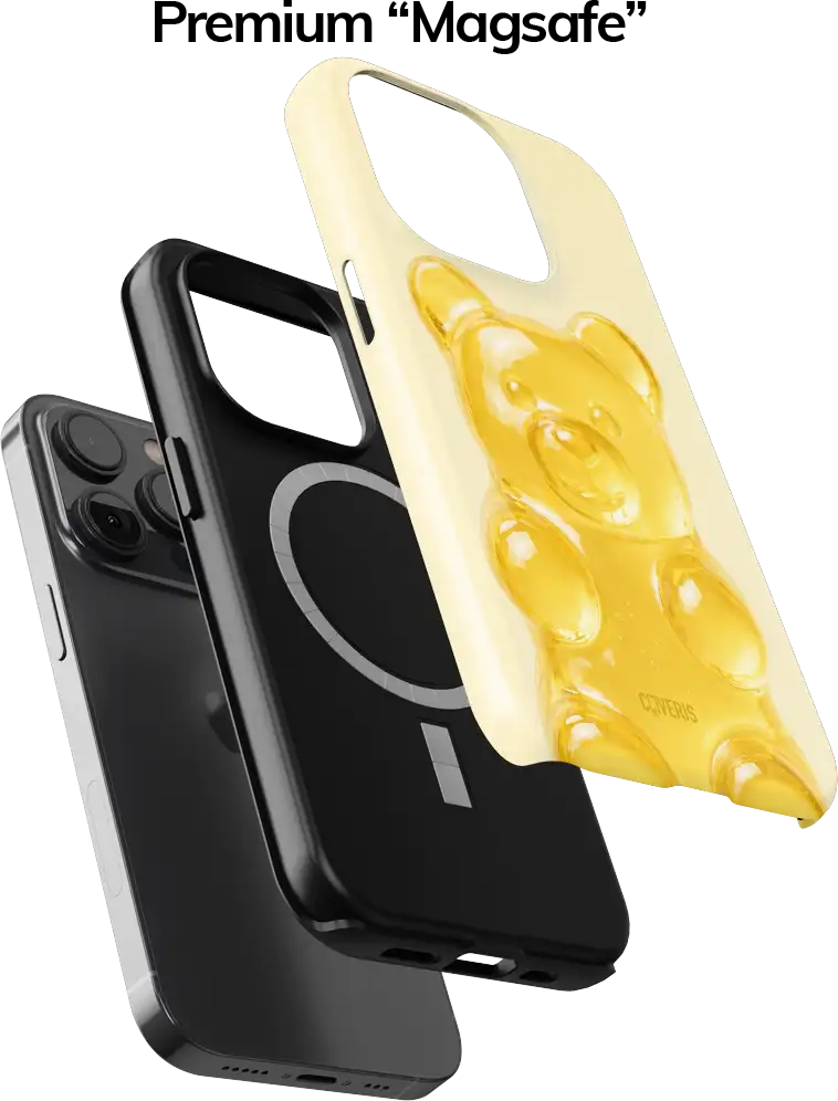 Telefono dėklas - Gummy Bear Yellow