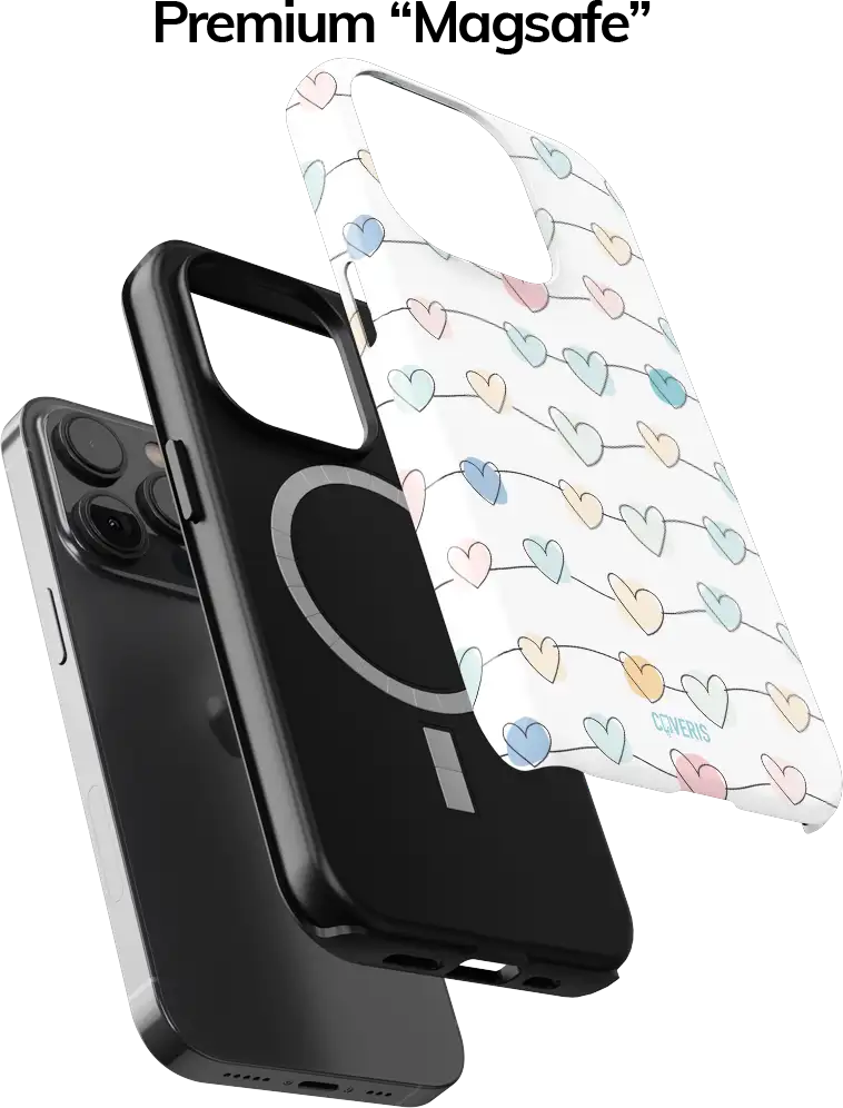 Telefono dėklas - Heart Trails