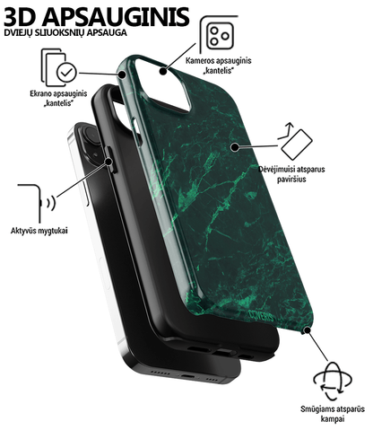 MALACHITE - Samsung Galaxy Fold 5 telefono dėklas