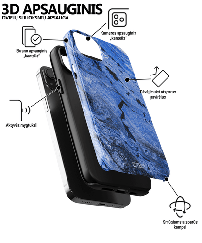 OCEAN - Samsung A55 telefono dėklas