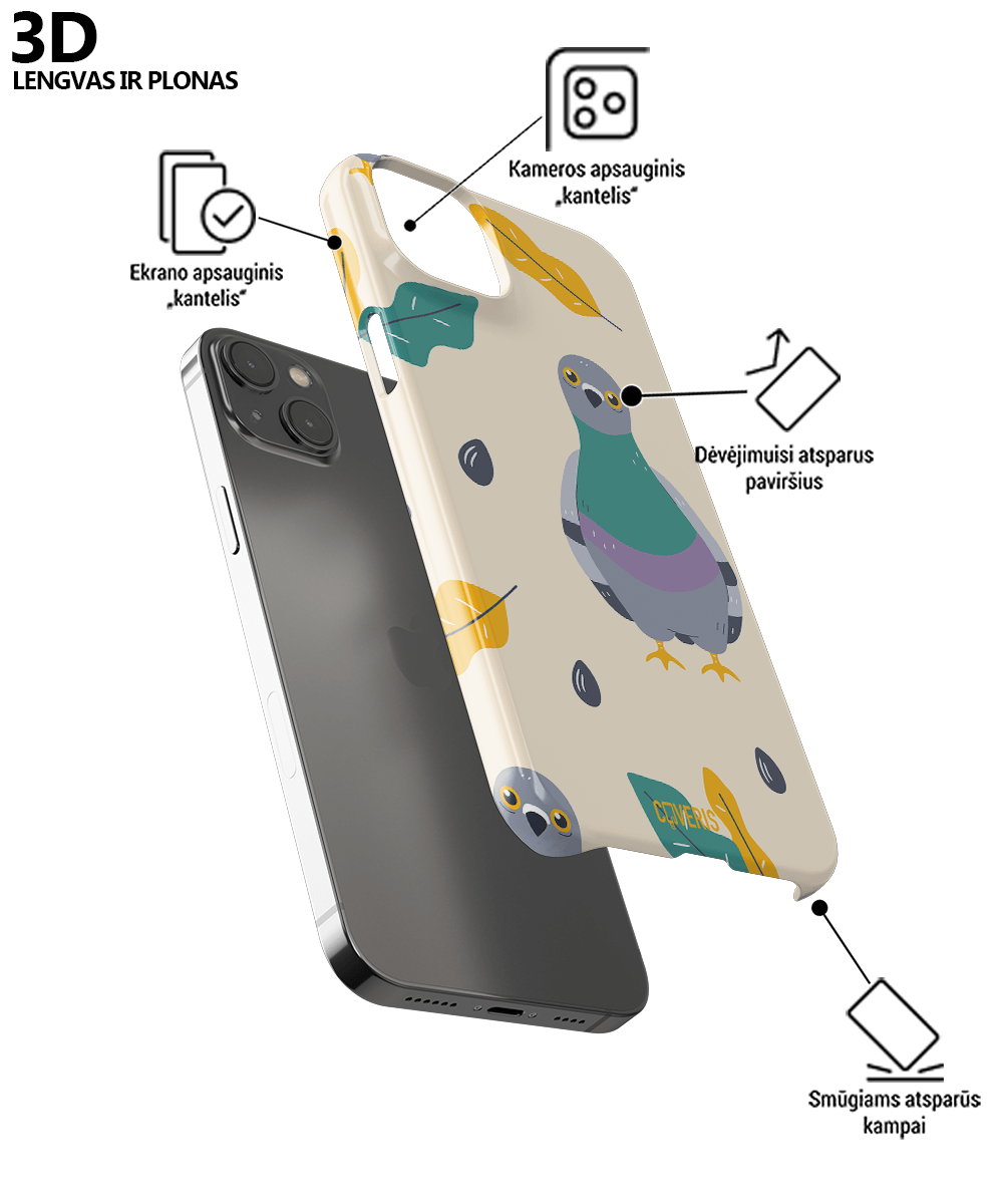 PIGEON - iPhone 13 phone case