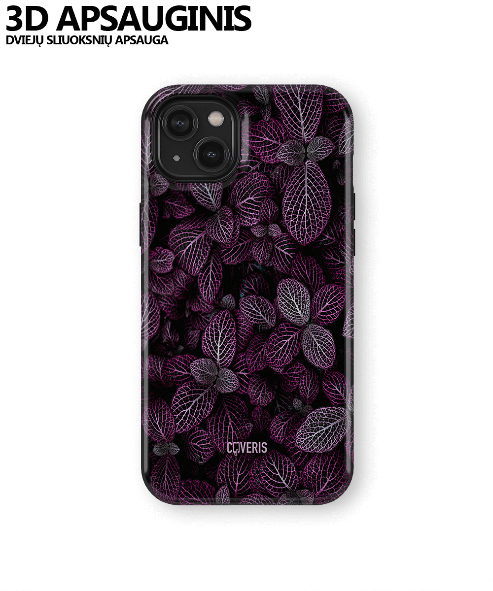 PURPLE LEAFS - iPhone 13 Mini phone case