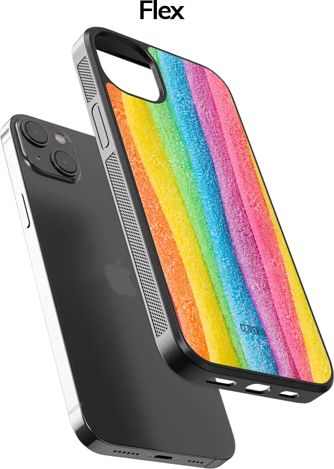 Telefono dėklas - Rainbow Sugar