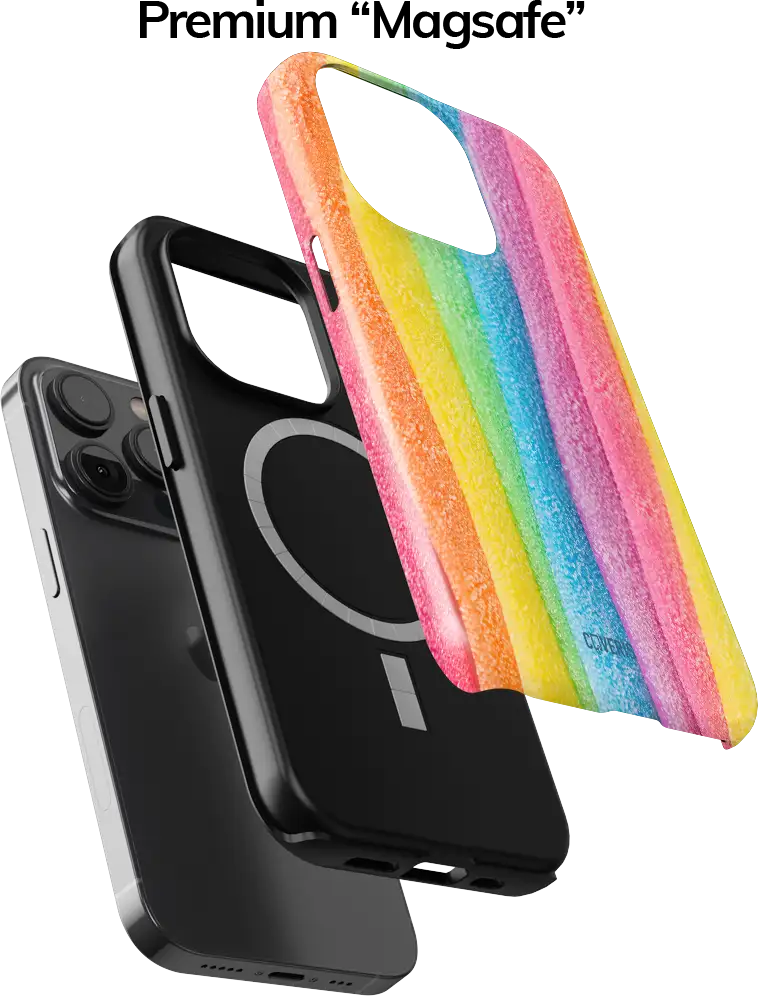 Telefono dėklas - Rainbow Sugar