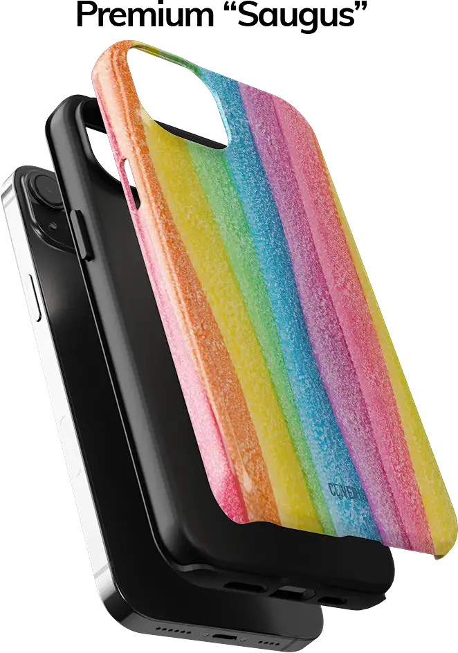 Telefono dėklas - Rainbow Sugar