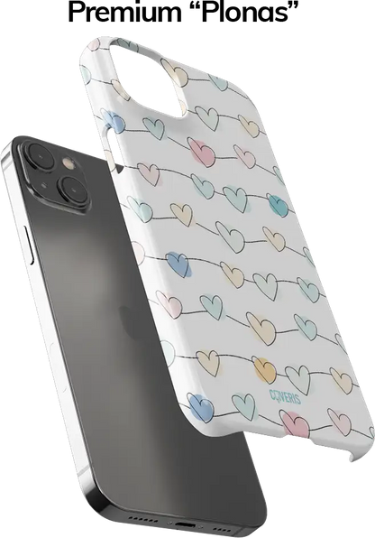 Telefono dėklas - Heart Trails