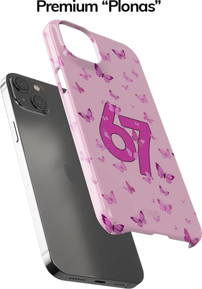 Telefono dėklas - 67 Pink