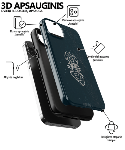 SCORPIUS - iPhone 12 pro max telefono dėklas