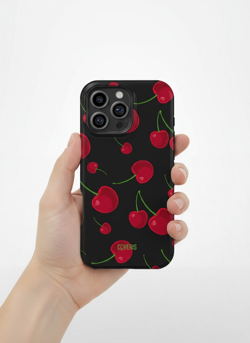 Hand holding phone case from above Telefono dėklas - Cherish