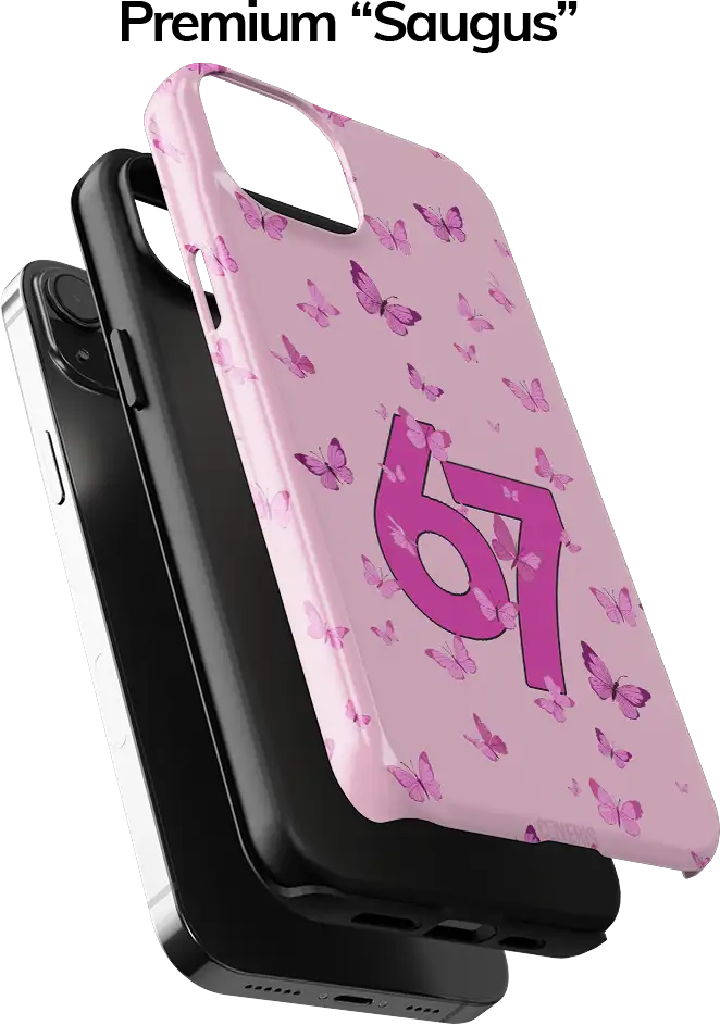 Telefono dėklas - 67 Pink