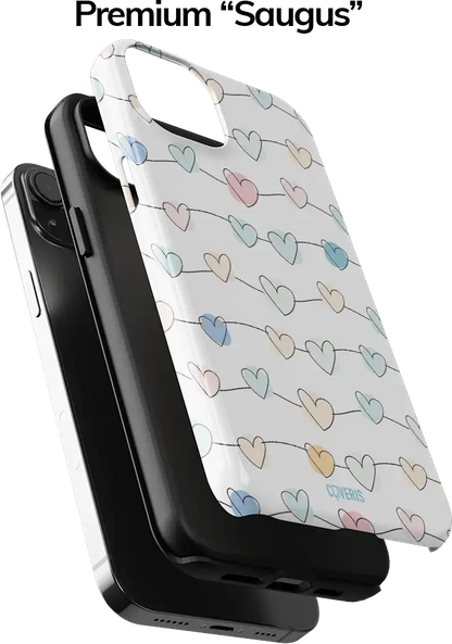 Telefono dėklas - Heart Trails