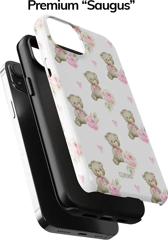 Telefono dėklas - Bear Love