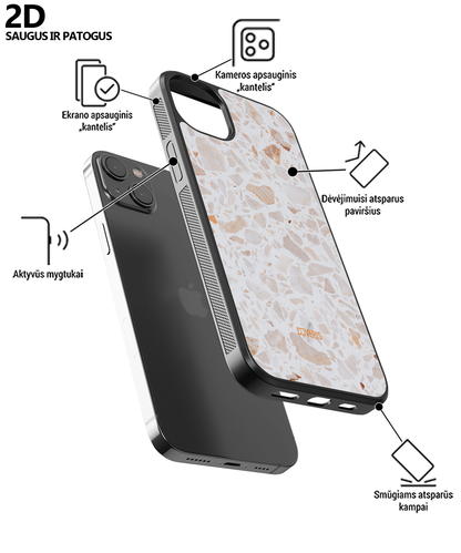 TERRAZZO 4 - iPhone 16 Plus telefono dėklas