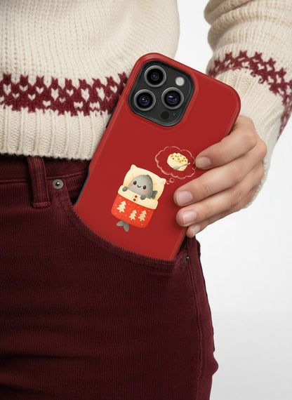 Hand putting phone case into pants pocket Telefono dėklas - Silkė Pataluose