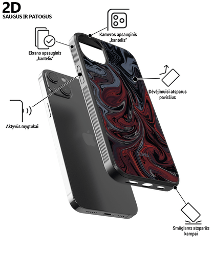 BURGUNDY - Samsung Galaxy A50 phone case