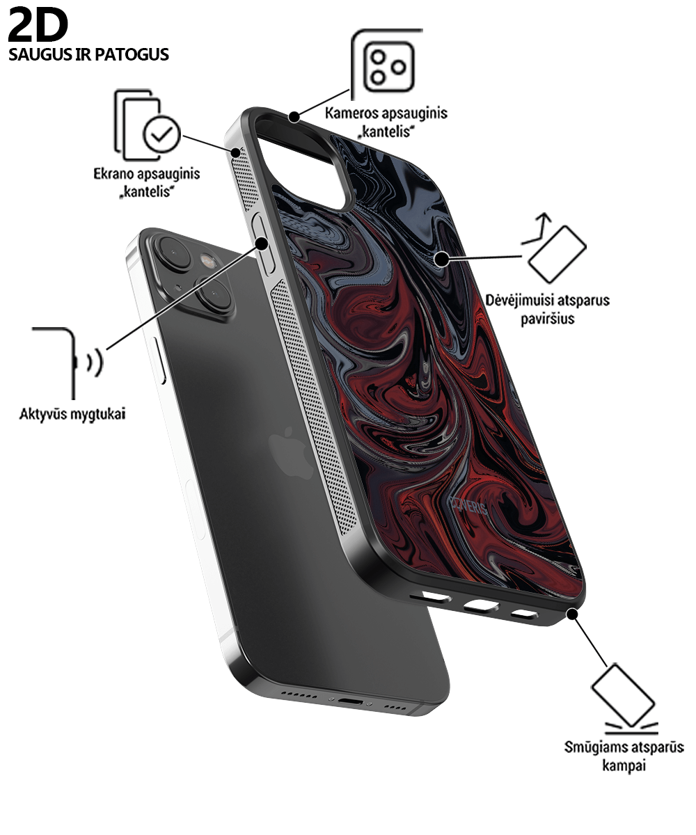 BURGUNDY - Xiaomi Redmi Note 11 4G phone case