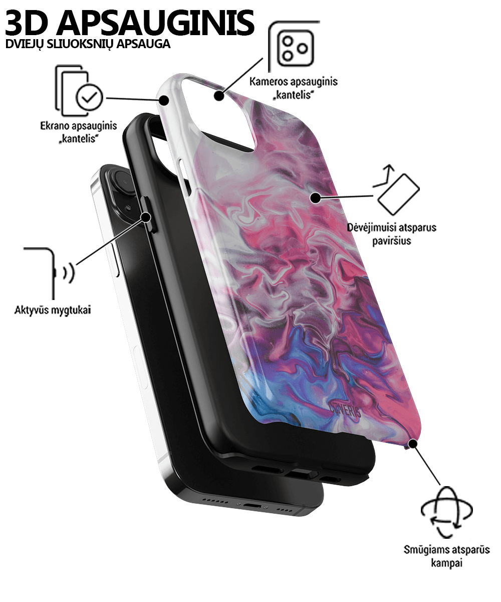 COLORFUL - Samsung Galaxy A40 telefono dėklas