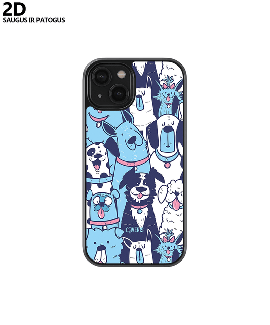 DOGS - iPhone xs max telefono dėklas