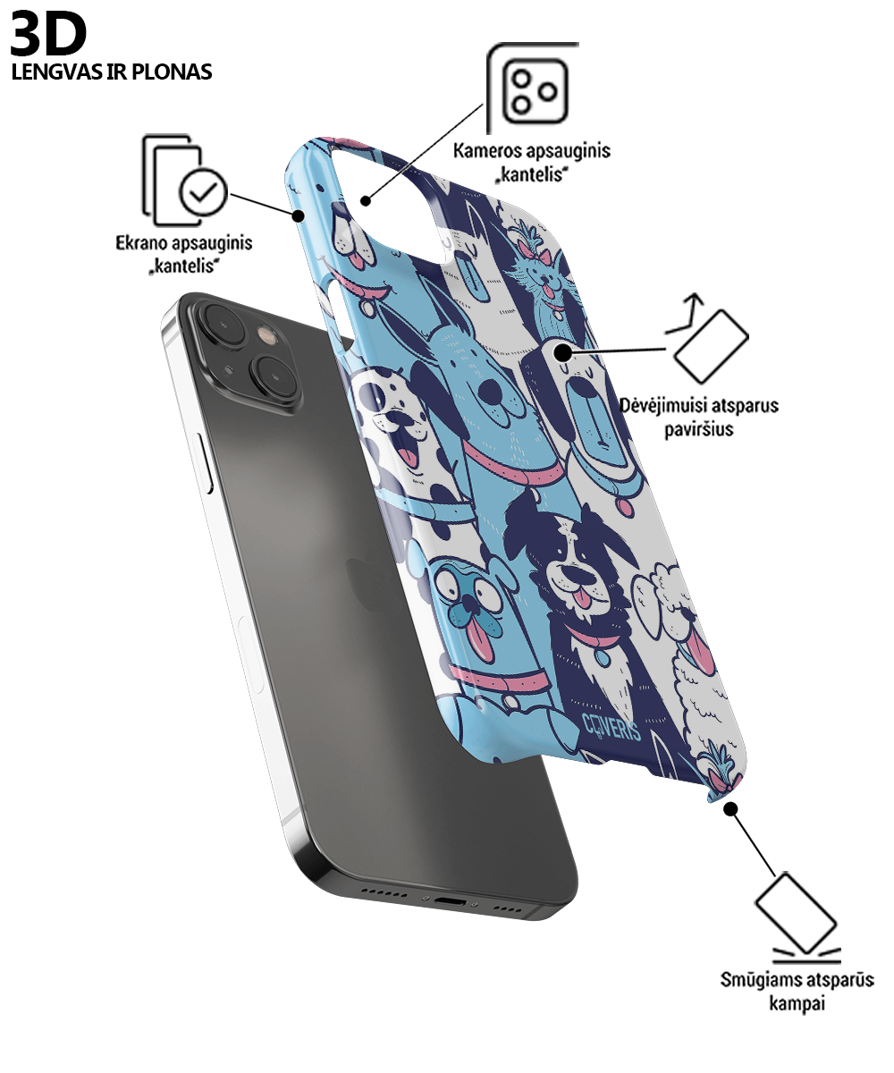 DOGS - Xiaomi Redmi Note 12 5G telefono dėklas