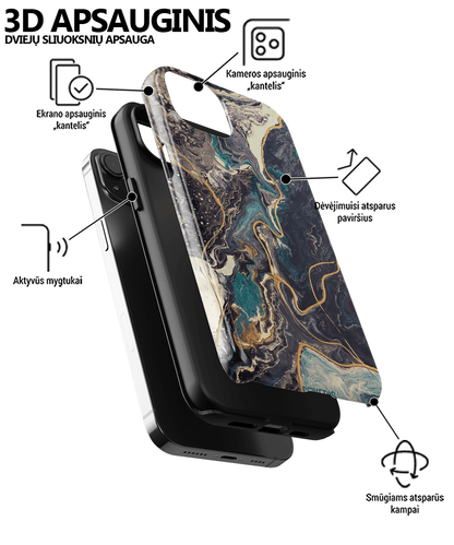 EARTH MARBLE - Samsung Galaxy Note 20 Ultra phone case