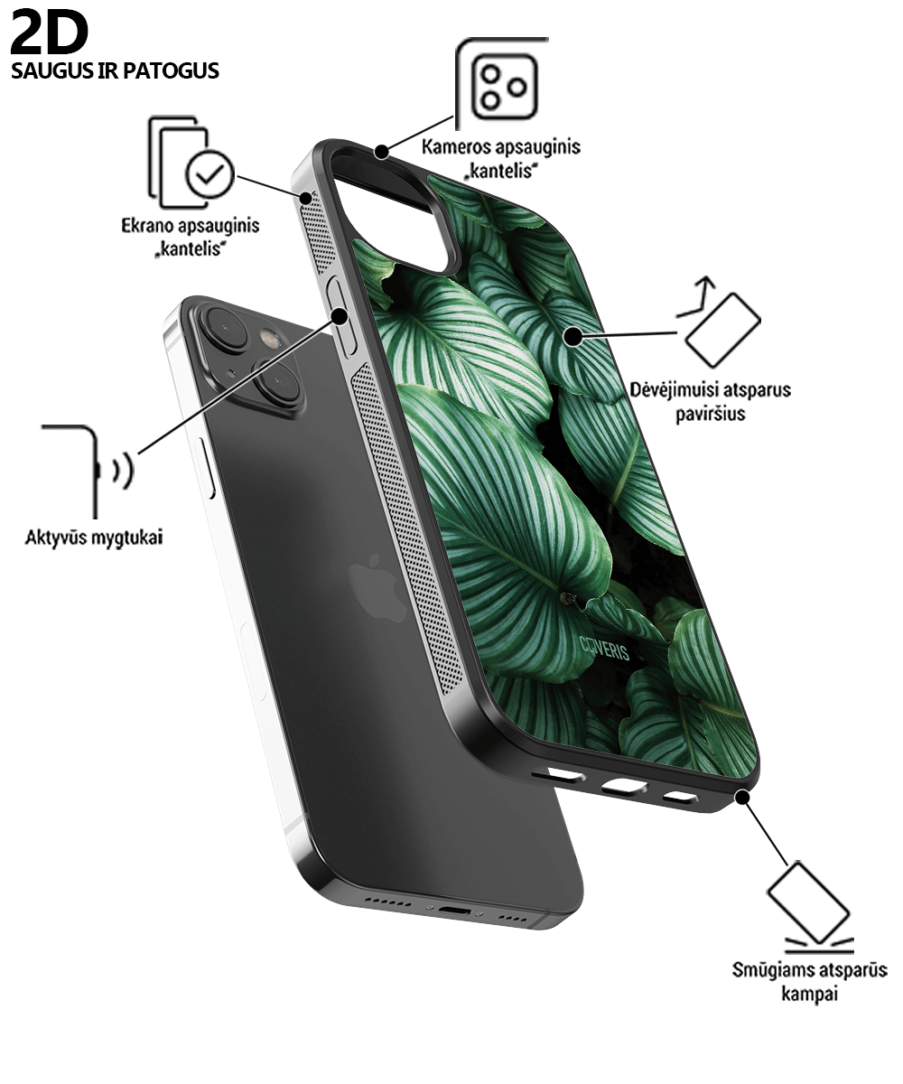 GREEN LEAFS - Samsung Galaxy A91 telefono dėklas