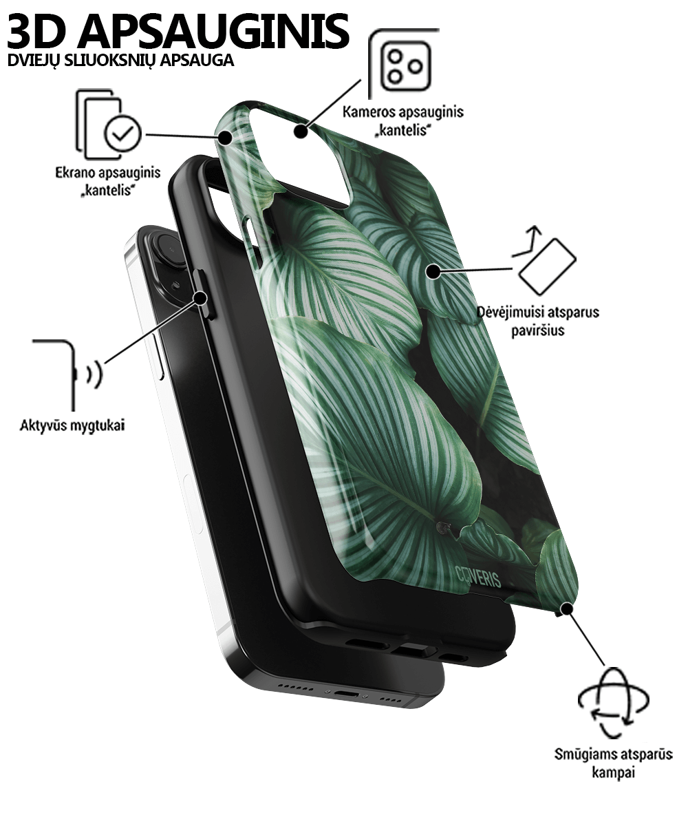 GREEN LEAFS - Samsung Galaxy A91 telefono dėklas
