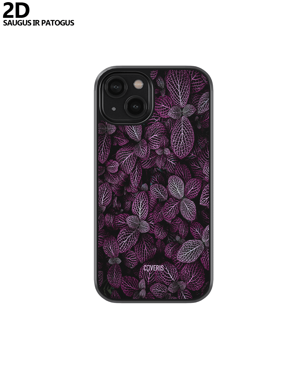 PURPLE LEAFS - iPhone x / xs phone case