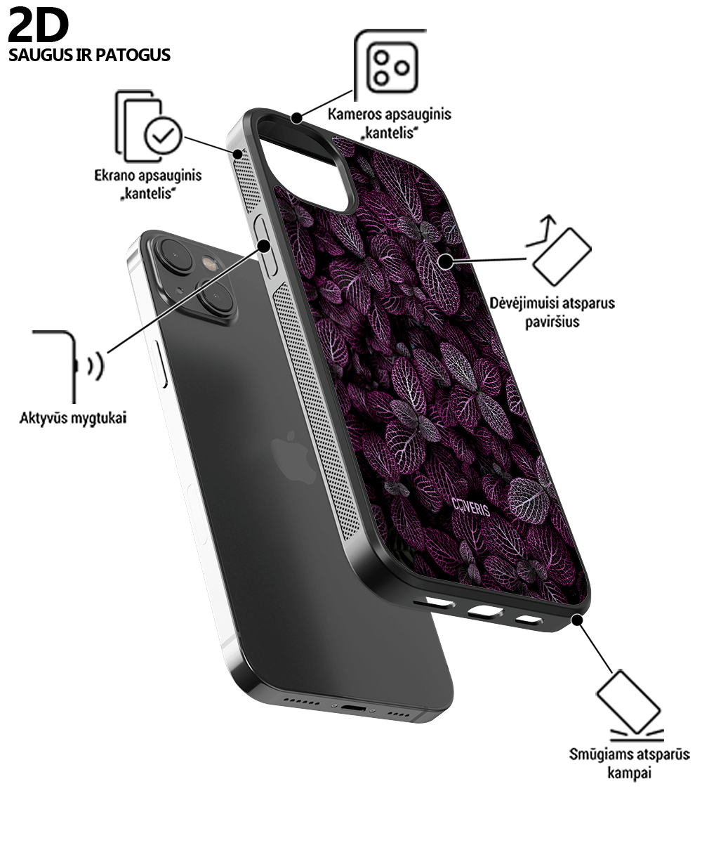 PURPLE LEAFS - Huawei P50 Pro phone case